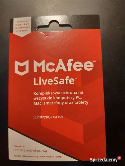 program antywirusowy mcafee livesafe.